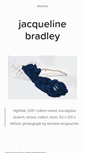 Mobile Screenshot of jacquelinebradley.com.au